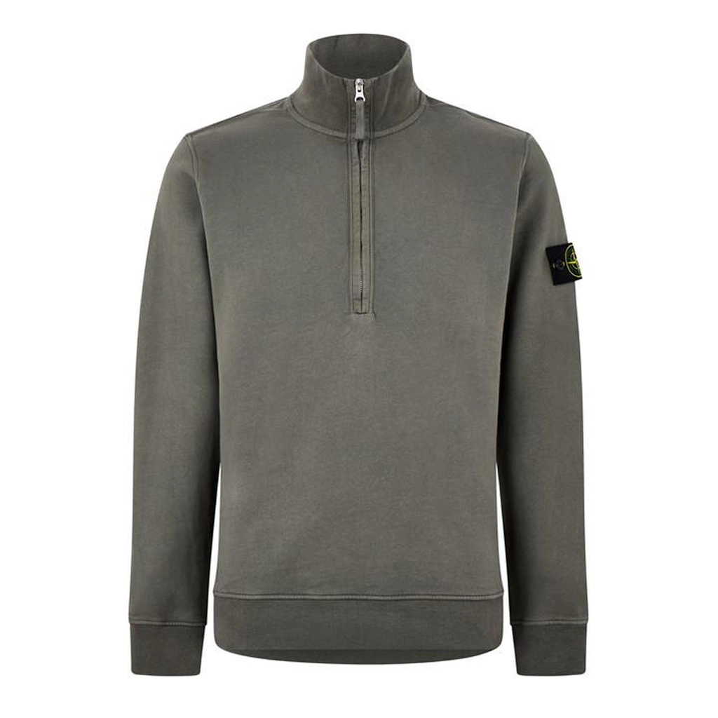Stone Island Stone Hw Fleece 1/4Z Sn44 - Brown